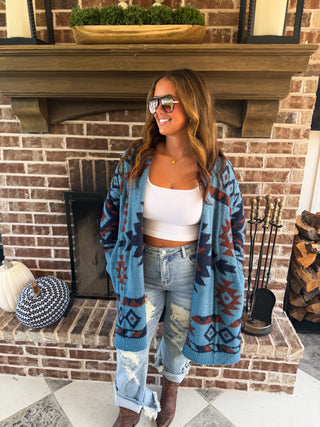 PREORDER- TRADING POST CLOUD CARDIGAN