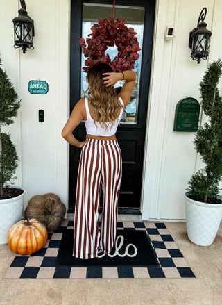 PREORDER- VERTICAL VIBES STRIPE PANTS