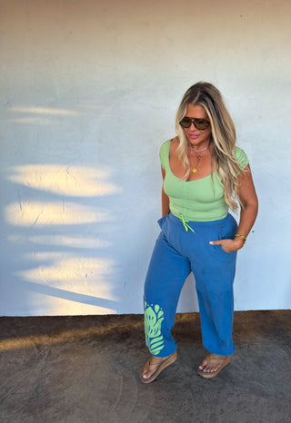 FLOWER POWER JOGGERS