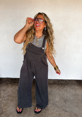 PREORDER- SPRING KARLI BOHO OVERALLS