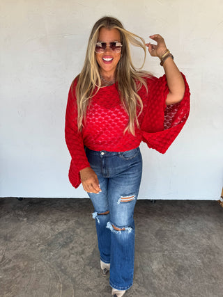 PREORDER- WINTER FREE SPIRIT BELL SLEEVE TOP