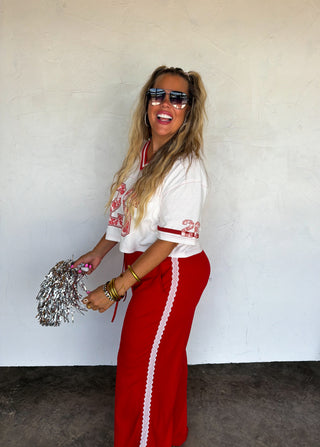 PREORDER- RALLY GIRL TRACK PANTS