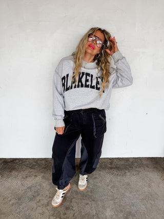 BLAKELEY MOCK NECK SWEATSHIRT