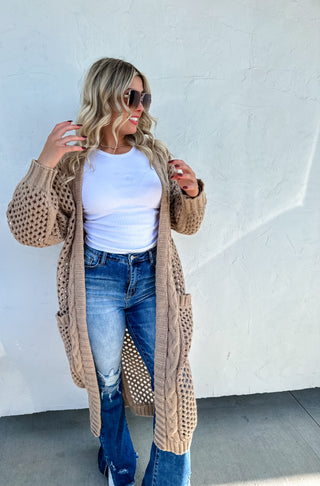 PREORDER- KANDIAS KNIT CARDIGAN