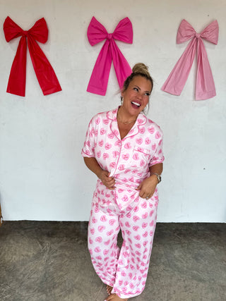 PREORDER- VALENTINES LUXE PJ SETS