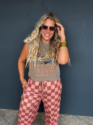 PREORDER- CHECKER POP PANTS