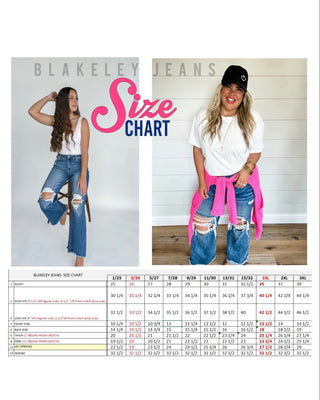 PASTEL BLAKELEY DISTRESSED JEANS