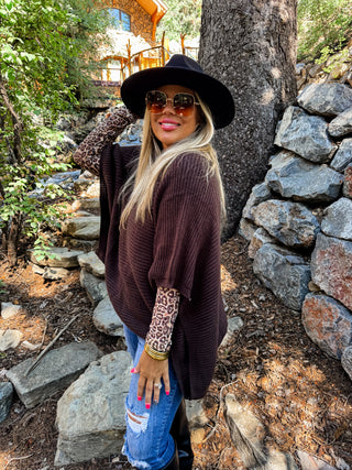PREORDER- FALL MEG PULLOVER PONCHO