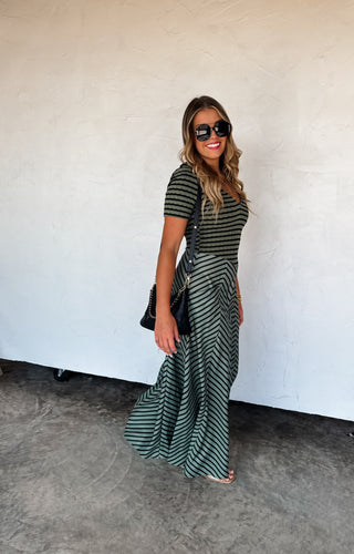 PREORDER- CALISTA STRIPE DRESS