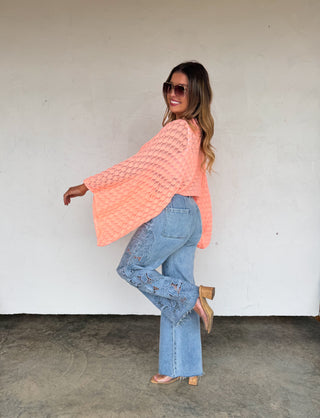 PREORDER- SPRING FREE SPIRIT BELL SLEEVE TOP