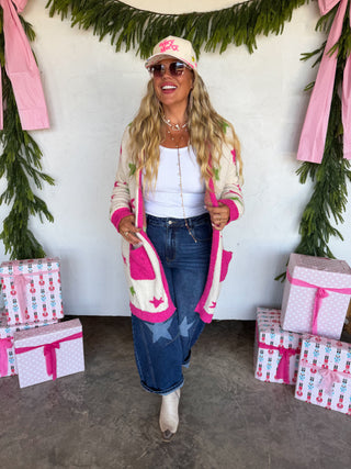 PREORDER- COZY CHRISTMAS CLOUD CARDIGAN