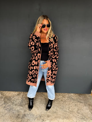 PREORDER- LIGHTING & CHEETAH CLOUD CARDIGANS
