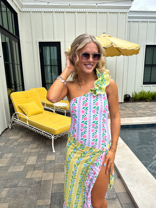 PREORDER- SUNSET FLORAL SWIM SET