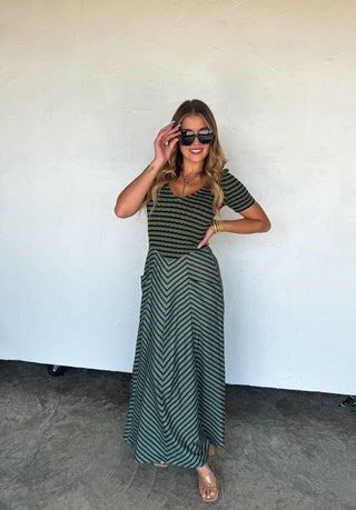 PREORDER- CALISTA STRIPE DRESS