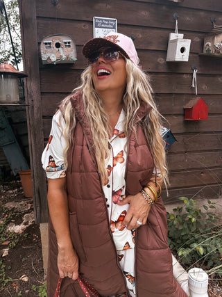 PREORDER- WILD OAK PUFFER VEST