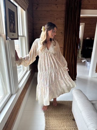 PREORDER- SPRING FLORAL KORA DRESS