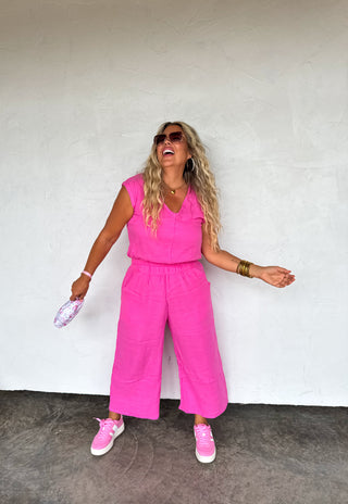 PREORDER- LAURA CROP PANT SET