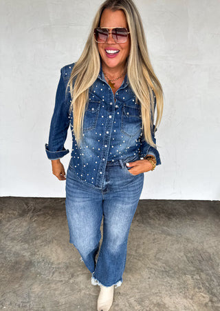 PREORDER- DOLLY DENIM TOP