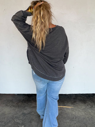 JOSS WASHED SWEATSHIRT