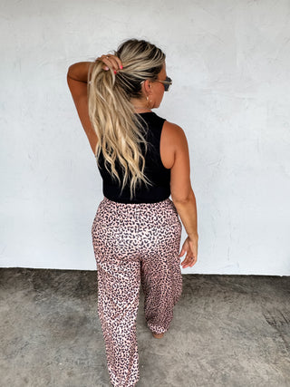 COCO CHEETAH JOGGER PANTS