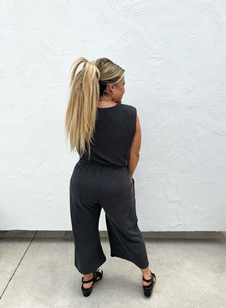 MADDIE CROP PANT SET