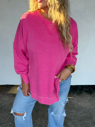 JOSS WASHED SWEATSHIRT