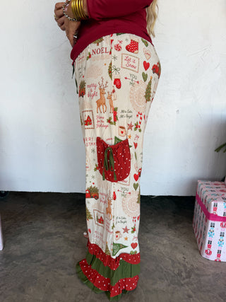 PREORDER- VINTAGE CHRISTMAS BLOOMER PANTS