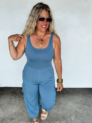 PREORDER- ALL SET TANK ROMPER