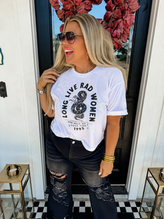 PREORDER- LONG LIVE RAD WOMEN GRAPHIC TEE