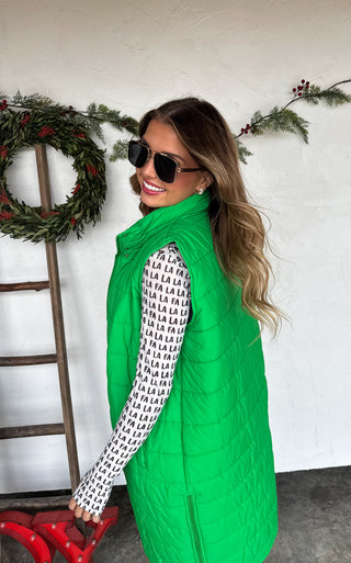 PREORDER- KENDALL LONG PUFFER VEST