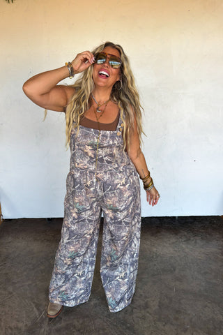 PREORDER- FREE RANGE CAMO OVERALLS