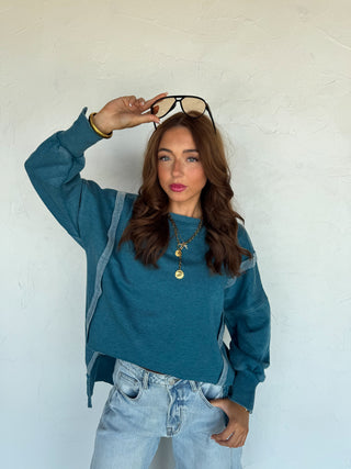 PREORDER- FALL COLORS CLASSIC CREW PULLOVER