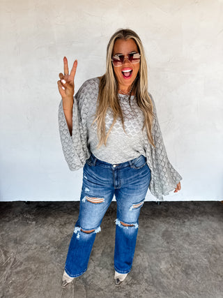 PREORDER- WINTER FREE SPIRIT BELL SLEEVE TOP