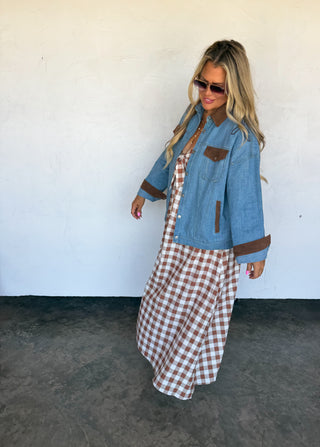PREORDER- COWBOY ROMANCE DENIM JACKET