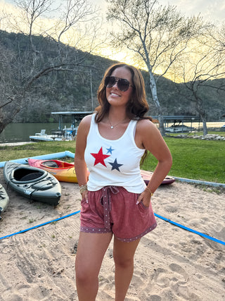 PIPER STRETCH DENIM SHORTS