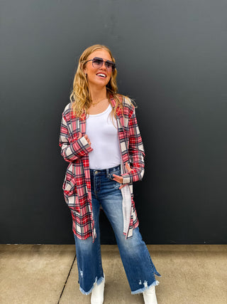PREORDER- WINTER PLAID LOLA CARDIGAN