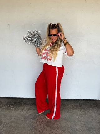 PREORDER- RALLY GIRL TRACK PANTS
