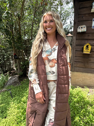 PREORDER- WILD OAK PUFFER VEST