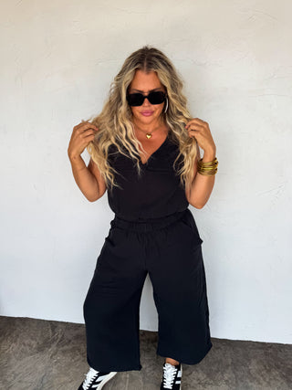 PREORDER- LAURA CROP PANT SET