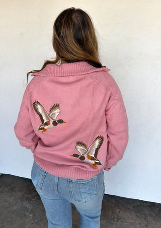 PREORDER- FIELD & STABLE QUARTER ZIP PULLOVER