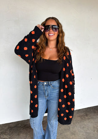 PREORDER- BOO CREW REVERSIBLE CLOUD CARDIGAN