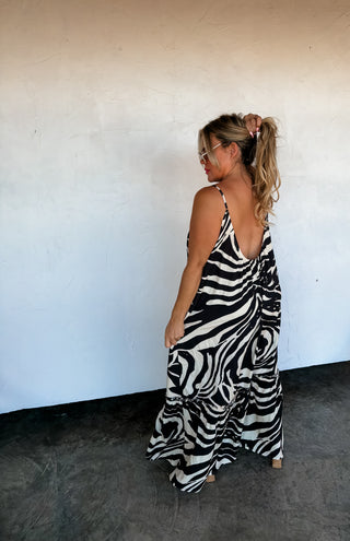 PREORDER- SAFARI NIGHTS DRESS