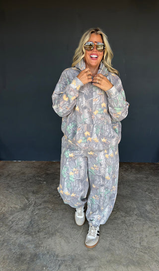 PREORDER- HIDDEN TRAIL CAMO HOODIE PULLOVER