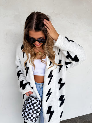 PREORDER- LIGHTING & CHEETAH CLOUD CARDIGANS