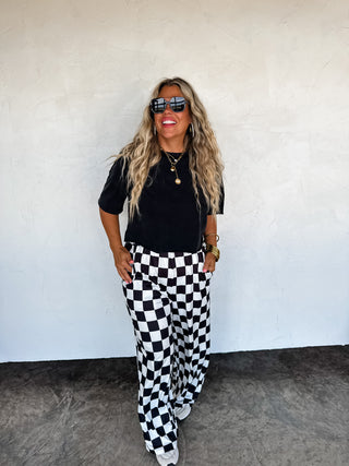 PREORDER- CHECKER POP PANTS