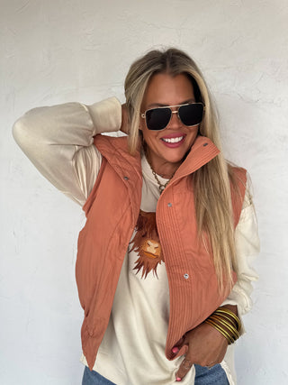 PREORDER- HARLOW PUFFER VEST