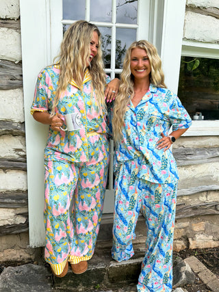 PREORDER- IN THE GARDEN LUXE PJ SETS