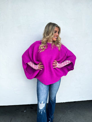 MEG PULLOVER PONCHO