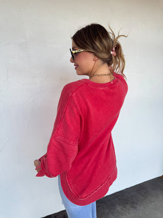 PREORDER- JOSS WASHED SWEATSHIRT