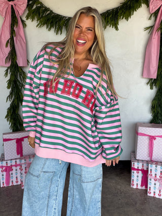 PREORDER- JOLLY & MERRY OVERSIZED PULLOVER